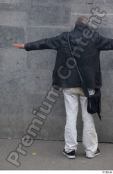 Whole Body Man T poses White Casual Average Standing Street photo references